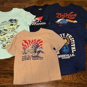 Kids Graphic T-Shirts - Boys XS or size 6